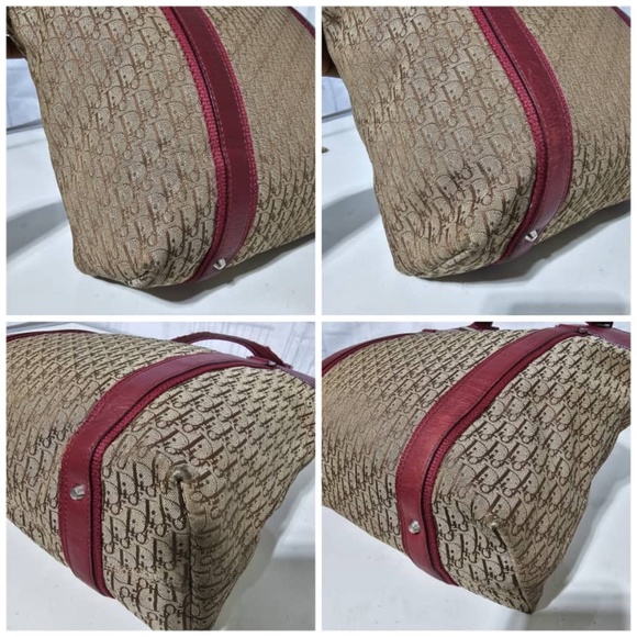 Authentic CHRISTIAN DIOR Street Chic Trotter Monogram Canvas Tote Bag - Picture 7 of 11